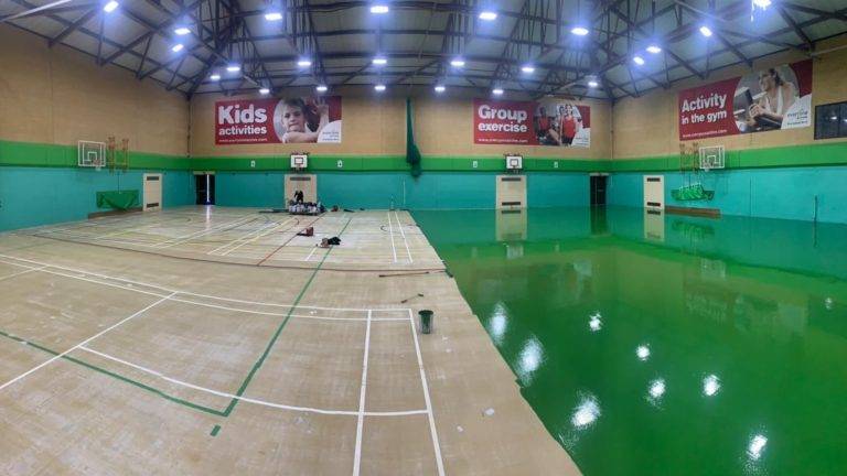 Application Of Modified Epoxy Coating