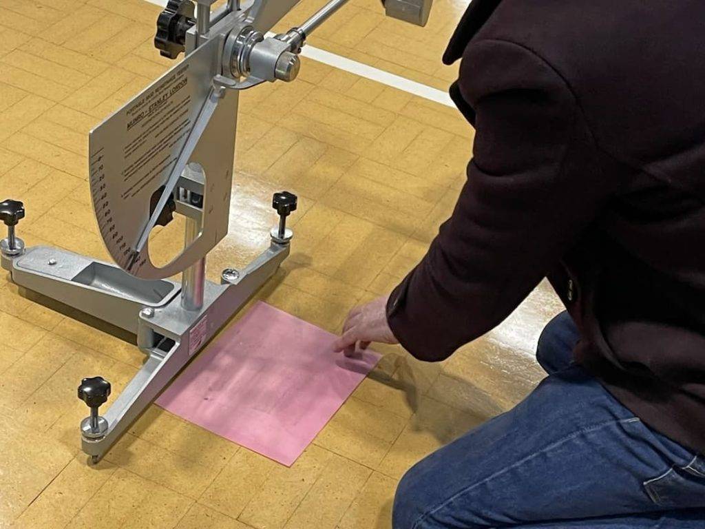 Slip resistance testing