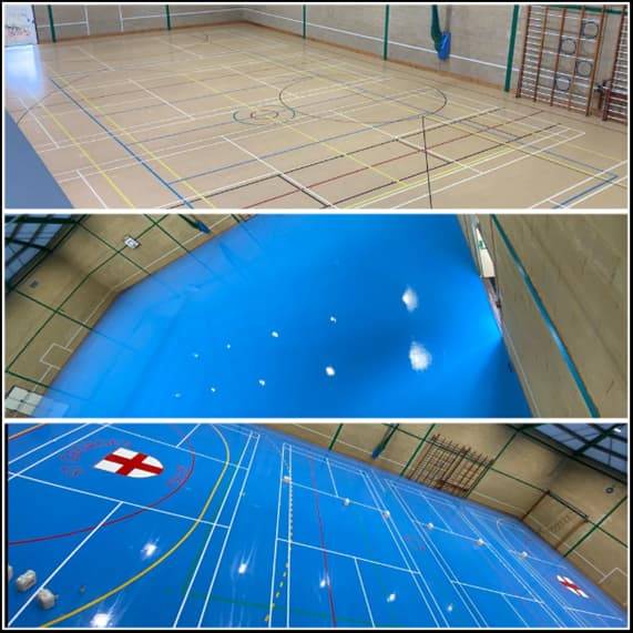 St Georges Ascot Sports Hall (full Process)